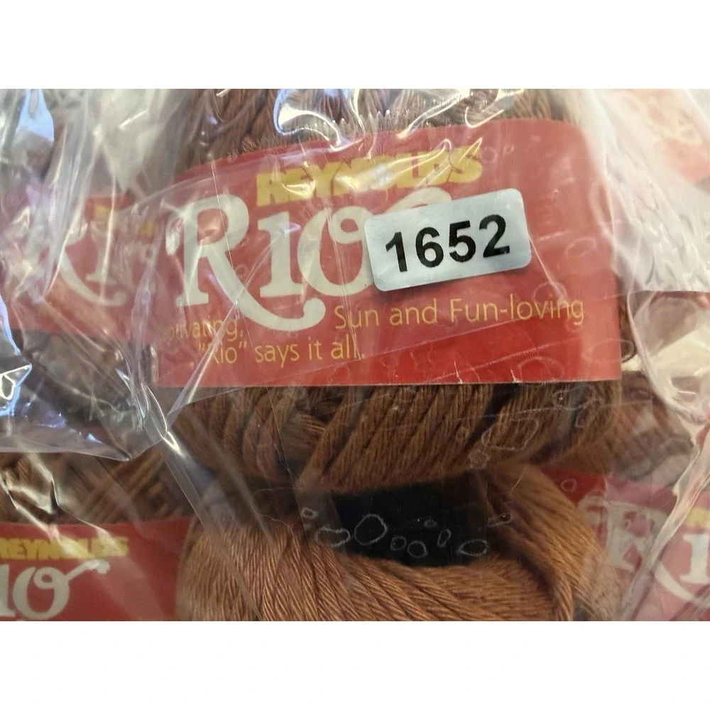 Reynolds Rio 100%‎ Cotton Yarn 8 Ply 50g Each 10 Balls